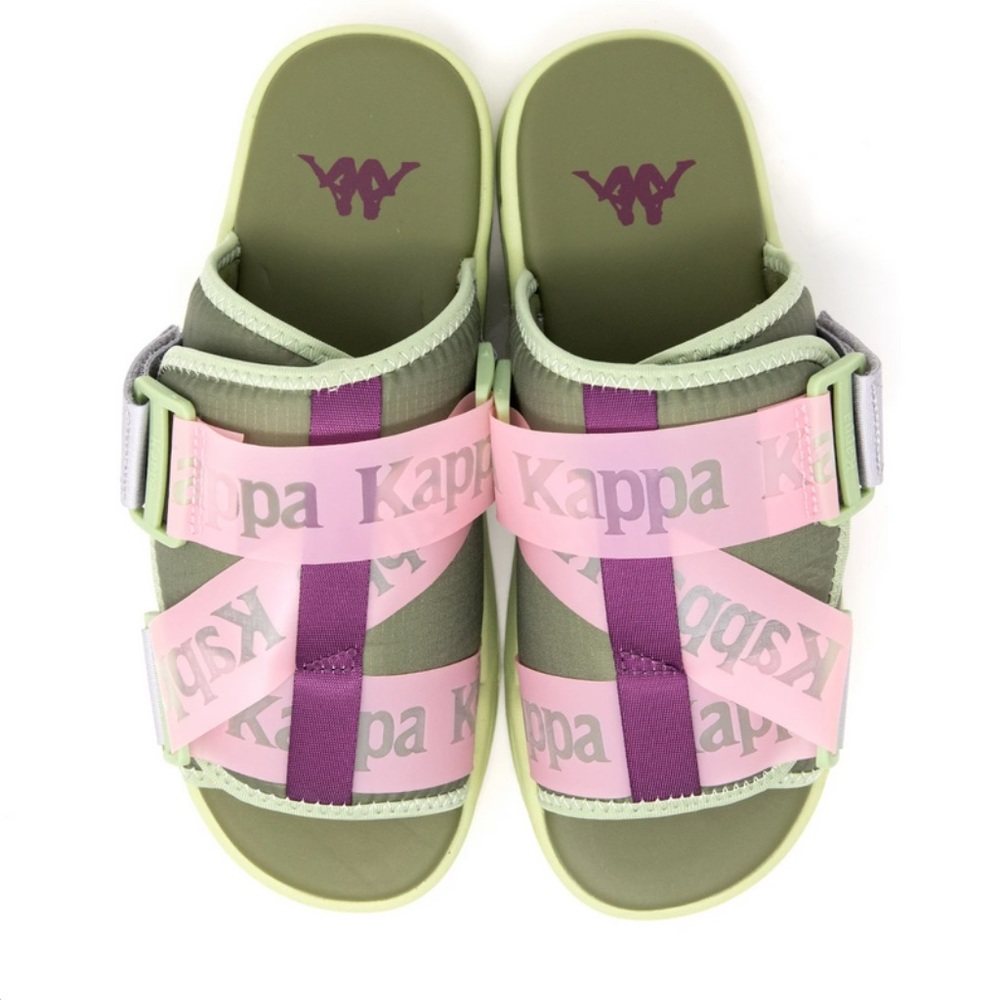 Kappa 222 Banda Avocado Slides Mens